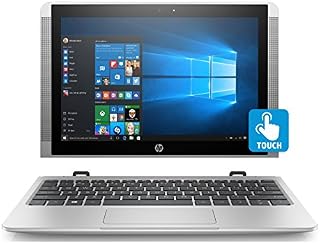 HP 10-P018WM Detachable Laptop, 10.1 IPS Touch Display, Windows 10 Home, Intel Atom