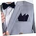 VALICLUD Elegant Pocket Square for Men Versatile Suit Accessory Handkerchief for Weddings Business Events Refined Design Multifunctional Use Stylish Timeless Fashion Statement