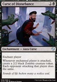 Curse of Disturbance - Commander 2017