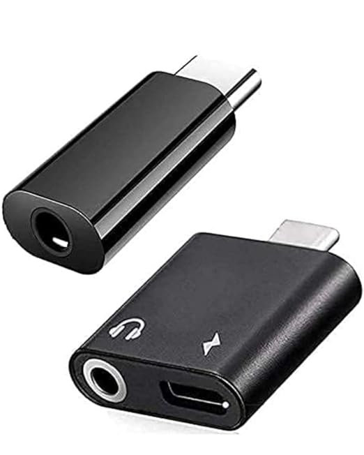 2In1 Type C To 3.5 Mm Jack Audio Connector With Noise