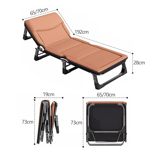 Lit de camping pliable réglable pour éviter le mal de dos à la plage - 6