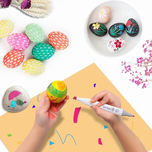 Marqueurs double face stylo à séchage rapide pour dessiner sans tache - 2