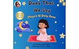 Duas That We Say : Maya's 12 Daily Duas (Mummy & Maya Books)