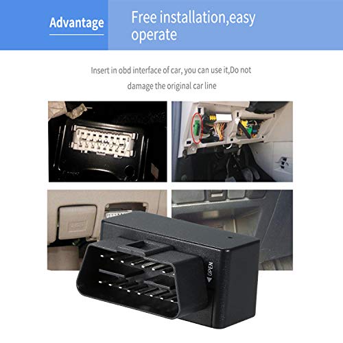 Honeytecs Rastreador GPS para veículos - segurança G500M Dispositivo de rastreamento por controle re