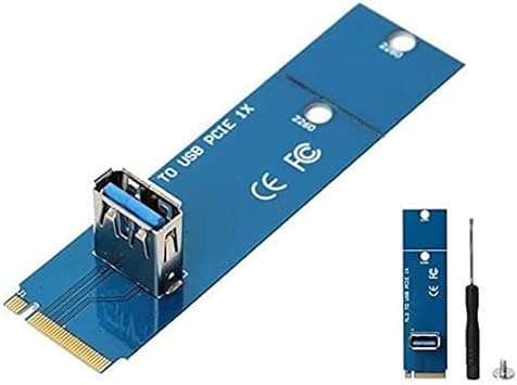 Alfais 4444 Ngff M2 Ssd To Usb 3.0 Pci-e 1x 16x Converter Converter Riser Card Adapter