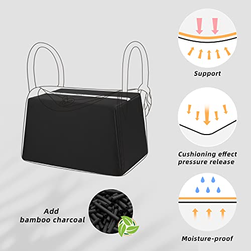 Cojín interior para evitar deformaciones en bolsos Lindy 26 4