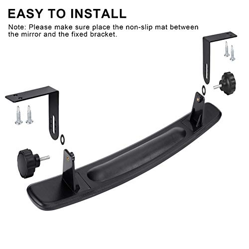 Betooll 16.5" Golf Cart Rear View Mirror Fits For Ezgo, Yamaha, Club Car #TOP2