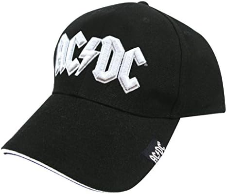 AC/DC Men's Baseball, Black, One Size