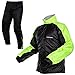 Giacca Pantaloni Impermeabile Antipioggia Scooter Alta Visibilità Moto FLUO M