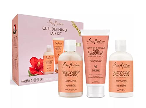 Kit de cabello definidor de rizos de humedad de karité