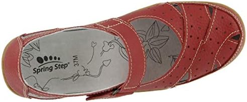 Spring Step womens Streetwise Mary Jane Flat, Red, 9.5-10 US | Image 2