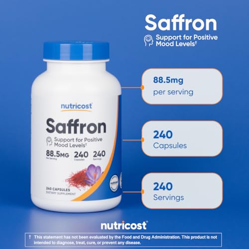Nutricost Saffron Extract Capsules
