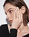 Greenpod 2mm Thin Tungsten Wedding Bands for Women Rose Gold Plated Domed Slim Engagement Promise Ring Comfort Fit Size 8