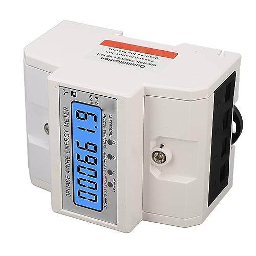 Medidor digital de kWh de alta precisión y 10-100 A con luz inteligente para escuelas 3