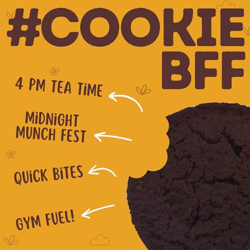 Image of Tummy Friendly Chocolate Millet Cookies for Kids Adults. Millet Biscuits, Ragi and Jaggery. Healthy Snacks for Kids Babies 1 Year Old. Chocolate Cookies Biscuit. Gift the Best Healthy Biscuits for Kids - 75 grams, 1 Pack (4 Packs, 4, gram)