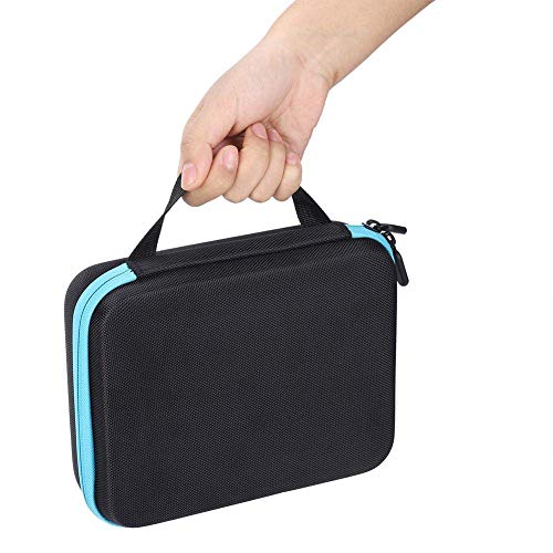 Aunmas 30 Slots Embroidery Diamond Storage Case, Diy Art Craft Storage Containers, Diamond Embroidery Painting Accessories Shock Jars For Jewelry Beads Charms Glitter Rhinestones (Blue) #TOP4