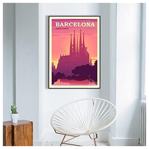Vintage resor i #Spain canvas bild, känd stad i #Spain väggkonst, välkommen till äventyr #Spanien väggkonst, ej inramad – 61 x 91 cm affisch