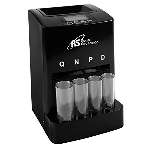 Royal Sovereign Digital Coin Counter/Sorter (Dcb-275D), Black #TOP7
