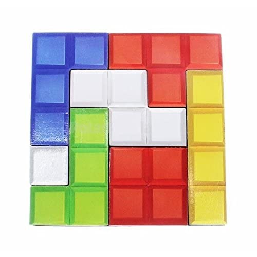 Tetris Design Fridge Magnet (Set of 7 Pcs)