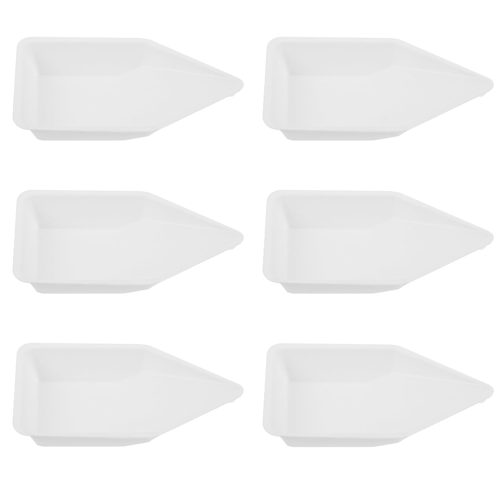 Lot de 10 plateaux de pesage pour la cuisine portionnement et laboratoire