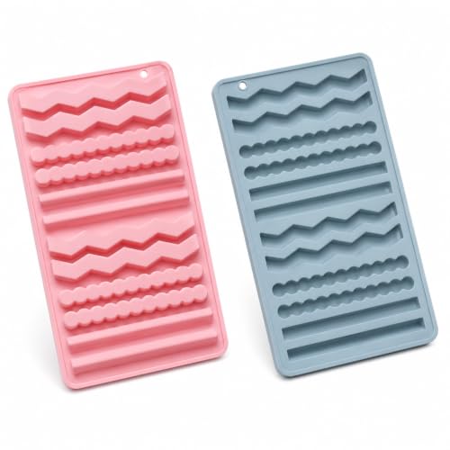 2PCS Pretzel Rod Molds, Release and for Kitchen Baking for Various Dessert Projects (Random Color)