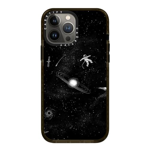Coque Impact iPhone 13 Pro Max CASETiFY Gravity 3.0 Noir Transparent - 4