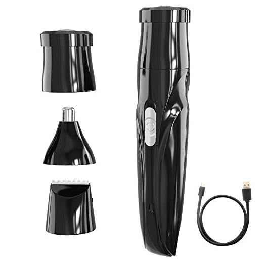 3 in 1 Nose Hair Trimmer for Man Eyebrow Trimmer Professional Ear and Nose Hair trimmer-1099