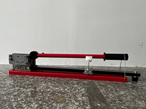 Cortadora de riel DIN 35x7.5 con guía metálica y tope regulable 4