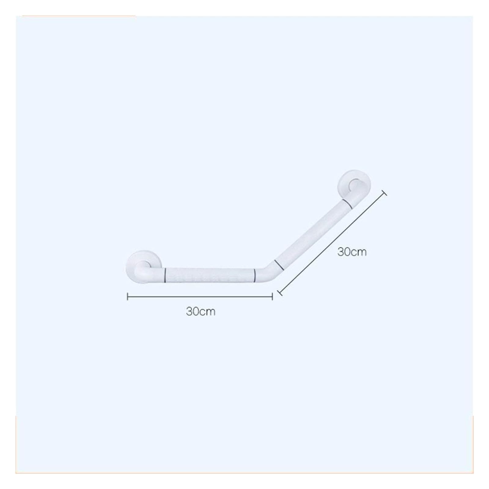 Barra de apoyo for baño, pasamanos for personas mayores, barra de apoyo multifunción for baño, reposabrazos en ángulo de 135° for bañera, barra de agarre seguro, manija de ducha de acero inoxidable, t