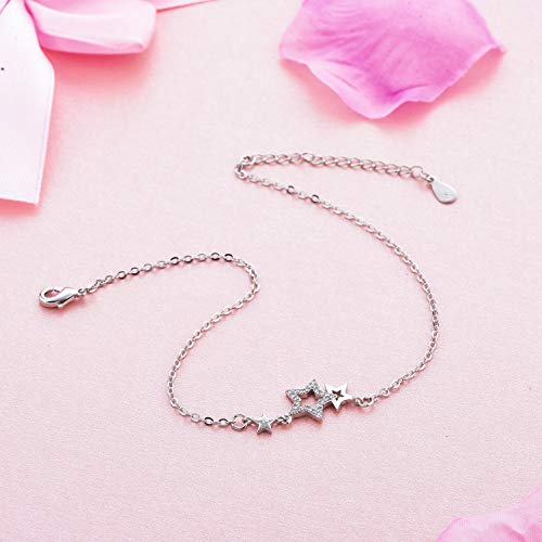 Long Way Silver/Gold Plated Beach Dainty Cute Tiny Lucky Foot Bracelet Chain Anklet For Women #TOP2