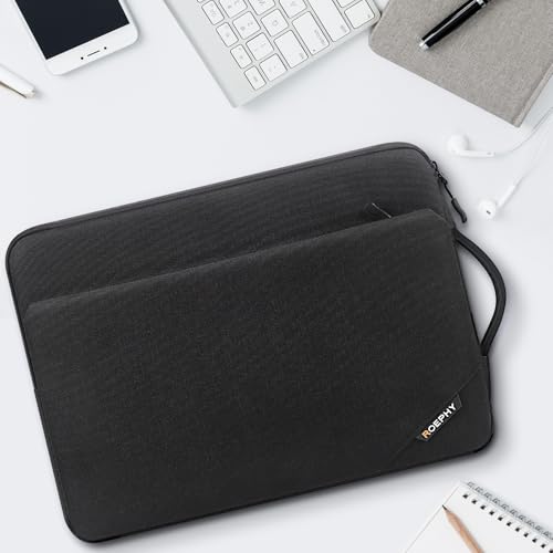 Funda para laptop de 17 pulgadas color negro miniatura 6