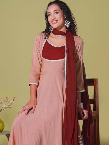 Kurta Anarkali en rayonne fluide pour éviter la chaleur avec style