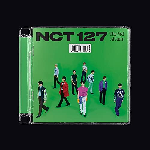NCT 127 - Sticker, Jewel Case (Group Cover incl. CD, Booklet, Lyrics Paper, AR Clipcard, AR Photocard, Folded Poster, Extra Photocards)