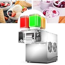 Snowflake Ice Cream Machine Commercial/Home, 120KG/24H Snowflake Ice Machine, Snow Cone Shaver, Ice Shaved Machine Ice Crusher,1200W
