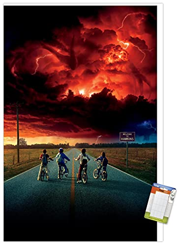 Trends International Netflix Stranger Things: Season 2 - Key Art Wall Poster, 22.375