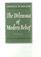 Dilemma of Modern Belief B0027WCKZW Book Cover