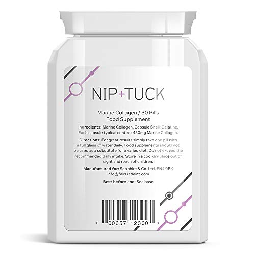 NIP & TUCK Forget The Facelift Pills FACE Anti Wrinkle Pills Radiant Skin