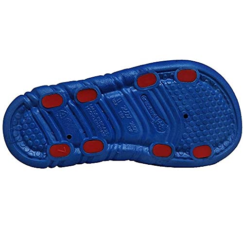 Sandália Marvel Hero Case, Grendene Kids, Meninos, Azul/Vermelho, 25