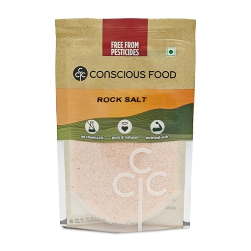 Image of Conscious Food Rock Salt | Himalayan Pink Salt | Unprocessed | Pure & Natural | Sendha Namak - 50g