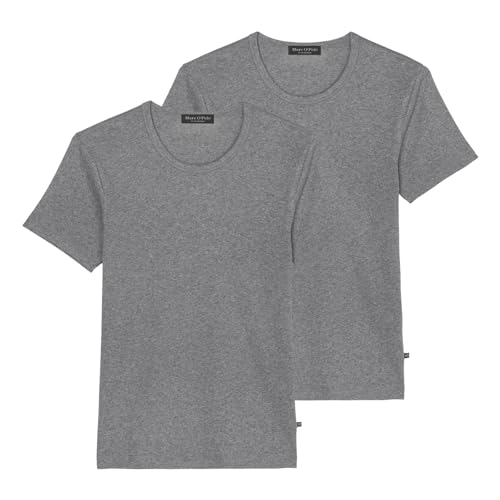 Produktbild Marc O'Polo Herren T-Shirts Iconic Rib Crew Neck 2er Pack XL