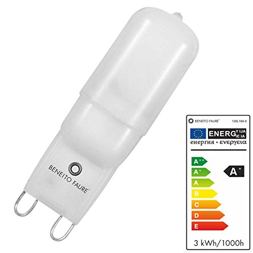 Preisvergleich Produktbild Beneito Faure 2,5-W-G9-LED-Lampe, warmweiß