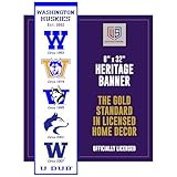NCAA Washington Huskies Heritage Banner