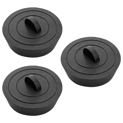 Tadipri 3 Piezas Tampões de Drenagem Tapón de Drenaje Desagües Estándar Tapones Universales para Fregadero de Cocina y Baño Tapones para Bañeras Drain Stopper Plug(4.2CM)