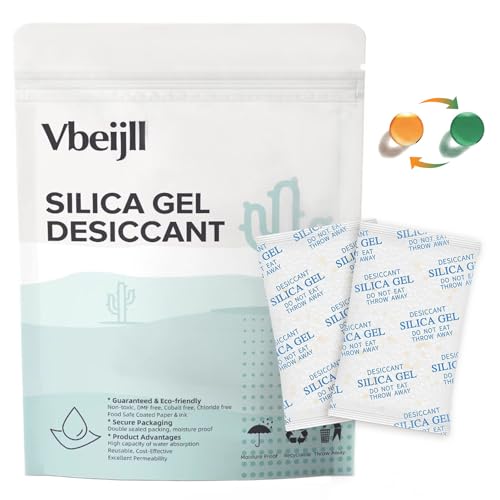 1 Gram (150 Pack) Silica Gel Packets, Desiccant, Moisture Absorbers