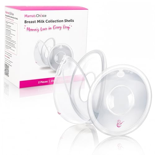 Breast Milk Collection Shells, 2 Pack Wearable Milk Catchers for Bra