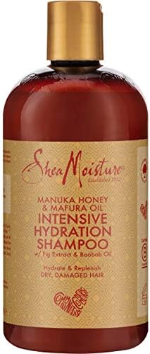 SheaMoisture Manuka Honey & Mafura Oil silicone and sulphate free shampoo Intensive Hydration Shampoo for dry, damaged hair 384 ml