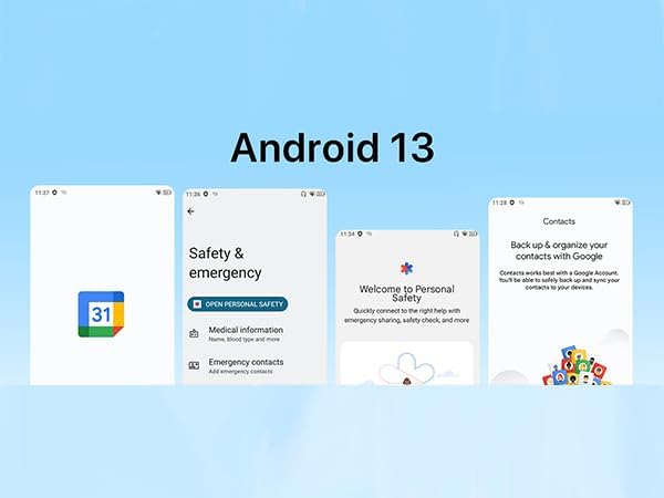 Miniatura 2 de UMIDIGI C1 Plus teléfono celular desbloqueado, 3 GB +32 GB 5150 mAh batería con 6.52 pulgadas de pantalla completa grande Smartphone Shining AG