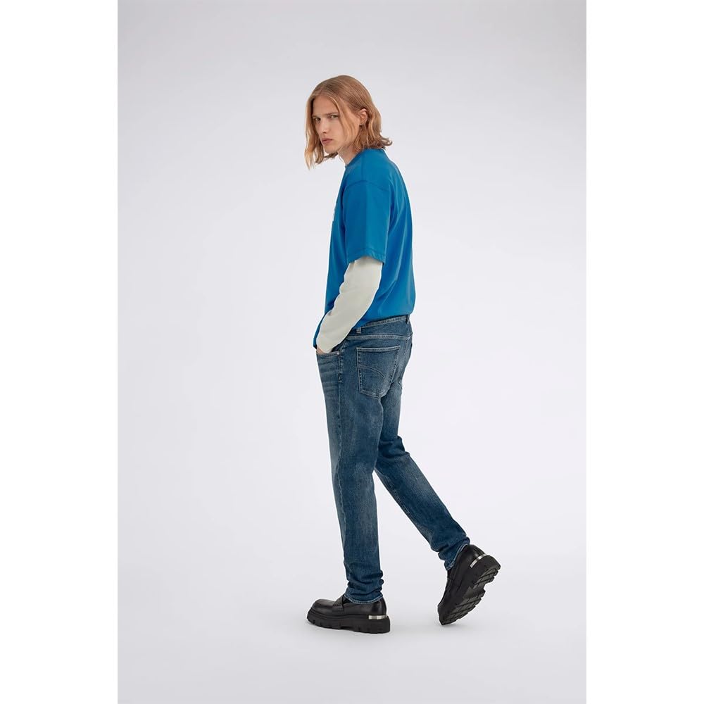 gas Jeans Uomo Albert Simple Rev Skinny Slim Fit a7521-53mm