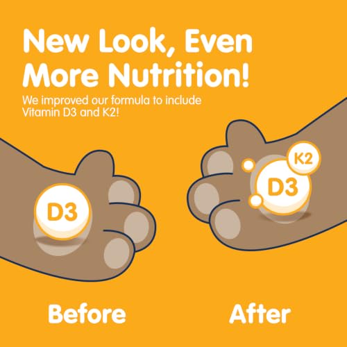 Image of DR. MORITZ Vitamin D Gummies for Kids and Adults (2000 IU) - Chewable Kids Vitamin D Supplement for Immune Support - Vegetarian and Gelatin-Free, 2 Pack (120 Count)