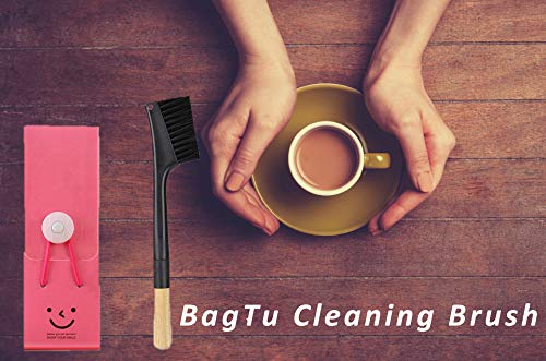 Bagtu Barista Cleaning Brush Tools,Coffee Bean Grinder Brush And Counter Sweep Brush #TOP7